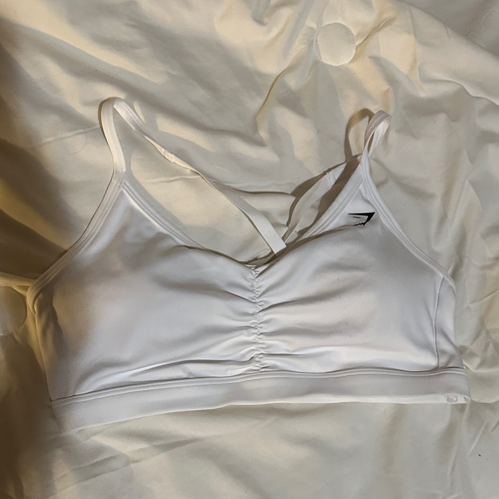 Gymshark White Sports Bra